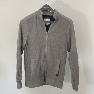 Tom Tailor Textured Zip Up Men’s cardigan, Size M